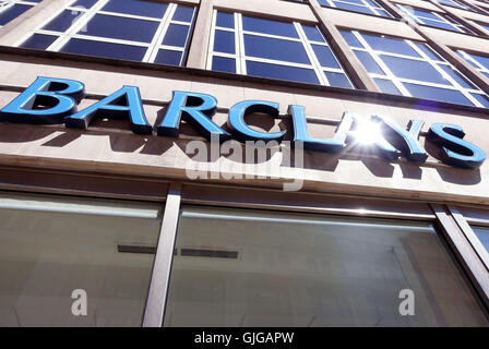 Zweig der Barclays Bank in Holborn, Zentral-London Stockfoto