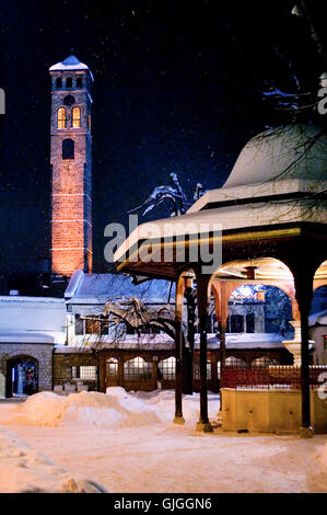 Sarajevo, die Hauptstadt von Bosnien und Herzegowina stolz City von östlicher und westlicher Kultur und Religionen. Stockfoto