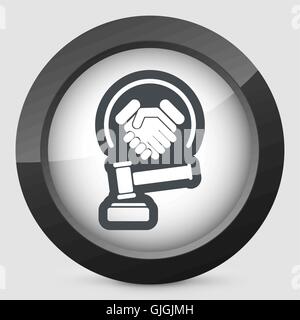 Gewinn-Urteil-Symbol Stock Vektor