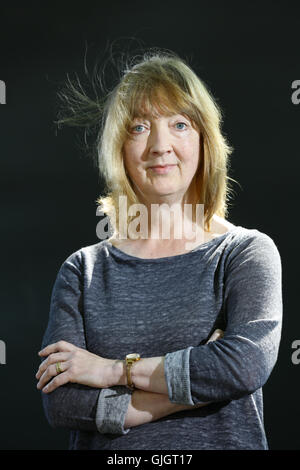 Edinburgh, Schottland. 16. August 2016.  Sharon Blackie, Schriftsteller und Erzähler in Edinburgh International Book Festival.    Autor Sharon Blackie beim Edinburgh Book Festival 2016 Stockfoto