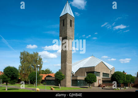 Deutschland, NRW, BRD, Brühl, Kirche St. Stephan. Der verschafft Für Diese Neue Kirche ist Vom Altmeister des modernen Kirchenbaus, Stockfoto