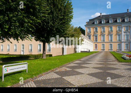 BRD, Deutschland, NRW, Brühl, Schloss Augustusburg, Innenhof Stockfoto