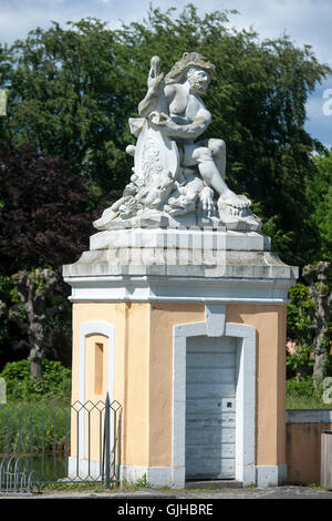 Deutschland, Brühl Bei Köln, Eingangsbereich Schloss Augustusburg Stockfoto