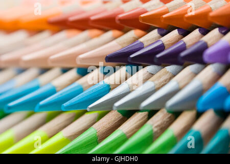 Kreide-Tipps Stockfoto