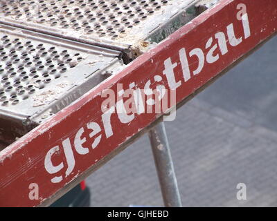 Gefahr Handwerker Handwerker Stockfoto