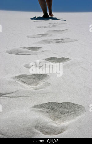 Beine Wüstenlandschaft Stockfoto