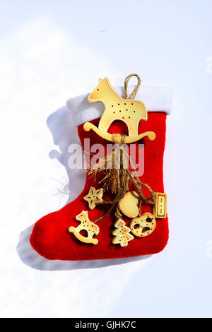 Nikolaus-Stiefel Stockfoto