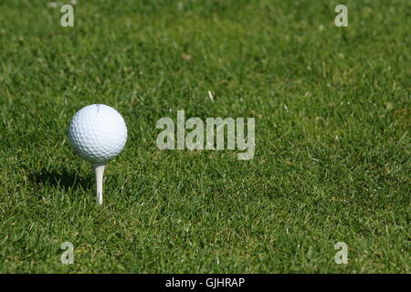 Tee-Ball-Golf Stockfoto