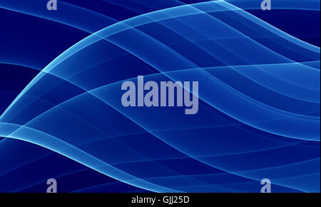 blaue Abbildung abstrakt Stockfoto