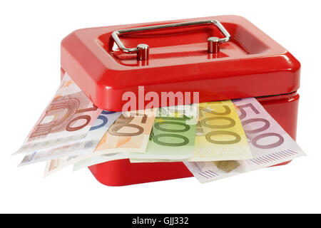 Euro-Währung-Banknote Stockfoto