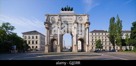 Siegestor in München Stockfoto