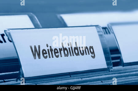 Weiterbildung Stockfoto