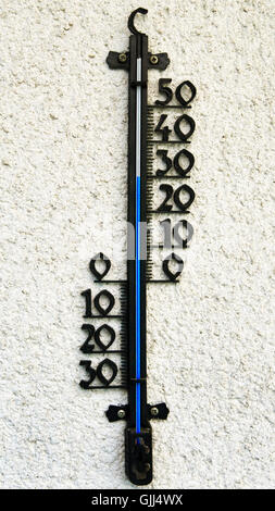 Sommer sommerlich Hauswand Stockfoto