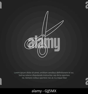 Lineare Barbershop Symbole festlegen. Universelle Frisur-Symbol im Bereich Web- und mobile-Benutzeroberfläche verwenden Stock Vektor