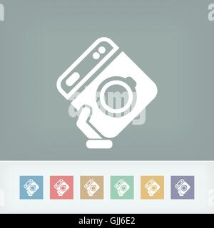 Waschmaschine Symbol Stock Vektor