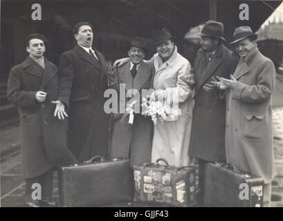 BASA 1868 K 1 44 2 Comedian Harmonists, Stokholm, 14.03.1935 Stockfoto