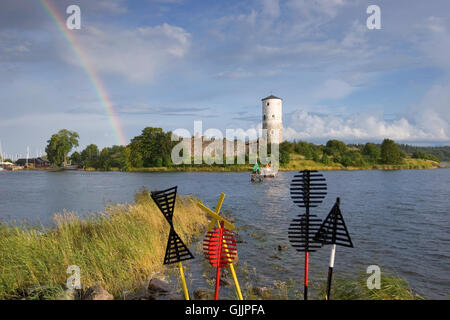 Wasser Salzwasser der Ostsee Stockfoto