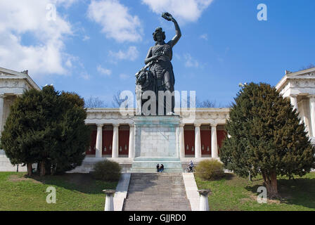 Statue-Sehenswürdigkeiten-Frühling Stockfoto