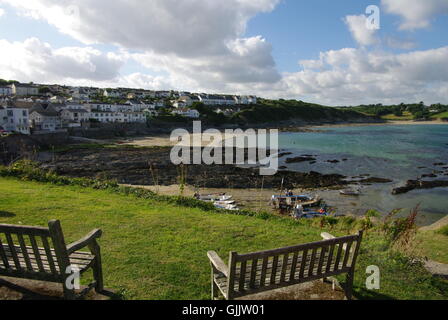 Portscatho, Roseland Halbinsel, Cornwall, England Stockfoto