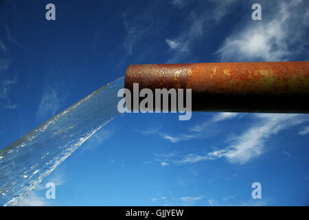 Umwelt-Umwelt-Wasserfall Stockfoto