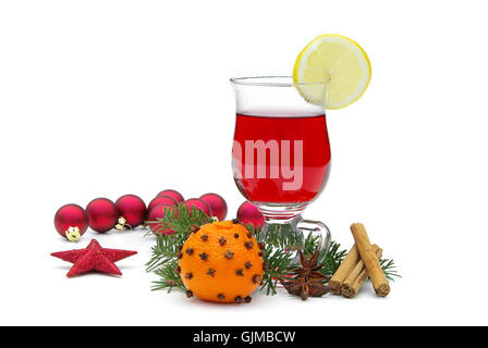 Glühwein - Glühwein 09 Stockfoto