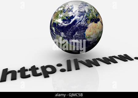 Globus Planetenerde Stockfoto
