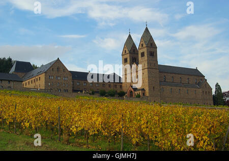 Kloster Kirche Weinberge Stockfoto