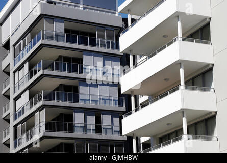 moderne Stadt Stockfoto