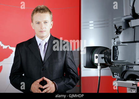 Entertainment-Studio-news Stockfoto