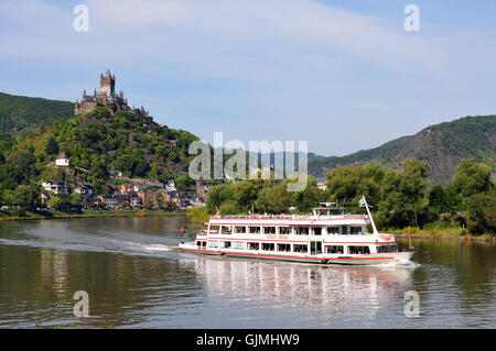 Mosel Deutschland Bundesrepublik Deutschland Stockfoto