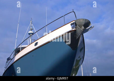 Maritime Mast unten Stockfoto