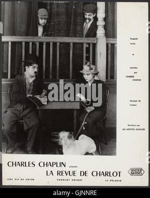 Nach wie vor von Charles Chaplin A Hundeleben 1918 Auge First National Pictures FOT291511 Stockfoto