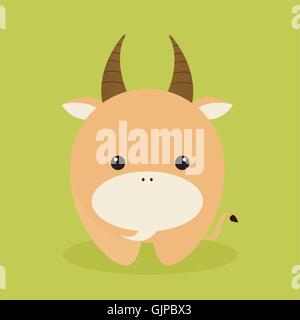 Niedliche Cartoon-giraffe Stock Vektor