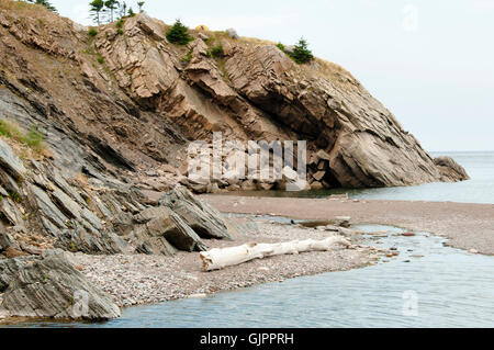 Fleisch-Bucht in Cape Breton - Nova Scotia - Kanada Stockfoto