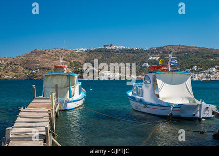 Patmos-Insel Griechenland Stockfoto