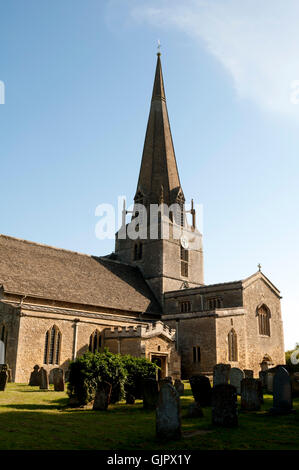 St. Maria die Jungfrau Kirche, Bampton, Oxfordshire, England, UK Stockfoto