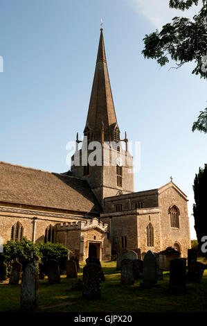 St. Maria die Jungfrau Kirche, Bampton, Oxfordshire, England, UK Stockfoto