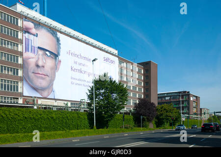 Deutschland, Chempark, Bayer AG, Leverkusen, Friedrich-Ebert-Straße Stockfoto