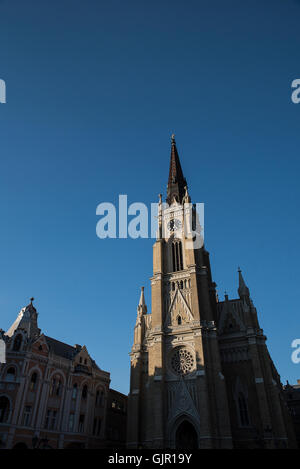 Blick auf die Namen von Mary Kirche Kathedrale in der Stadt Novi Sad in Serbien Stockfoto