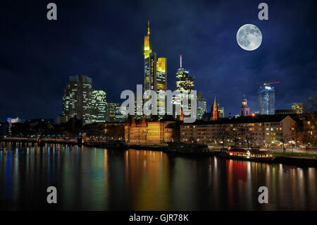 Metropole Nacht Nacht Stockfoto