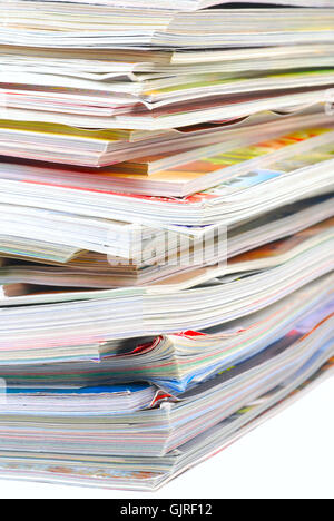 Zeitschrift Zeitschriften Zeitschriften Stockfoto