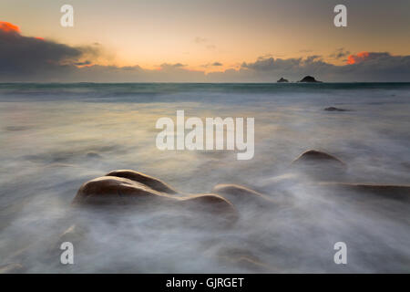 Die Brisons; Vom Kinderbett-Tal; Cornwall; UK Stockfoto