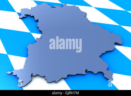 Bayern Bier Flagge Bayerische Staat Bayern Flagge Bier München Oktoberfest  bayrisch Stockfotografie - Alamy