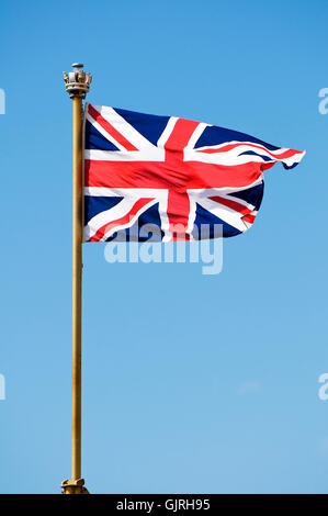 Flagge jack union Stockfoto
