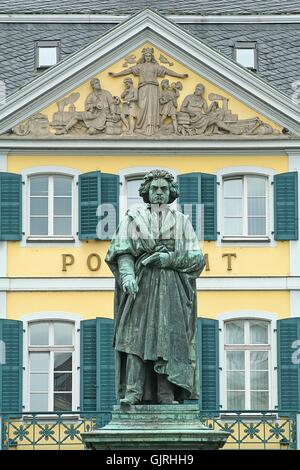 Beethoven-Denkmal Stockfoto