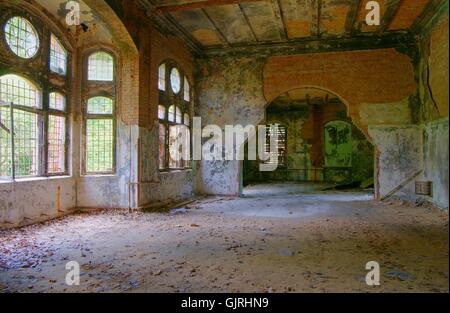 historische maroden Ablauf Stockfoto