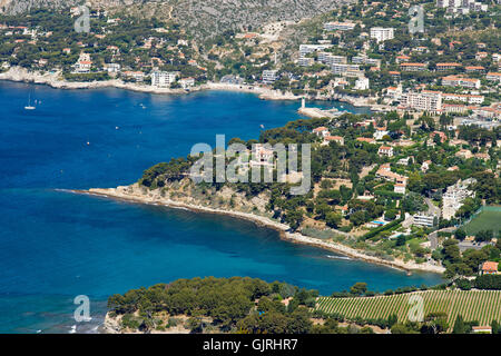 Cassis-Urlaub in Südfrankreich Stockfoto