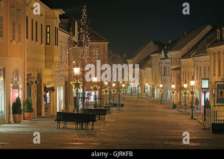 Nacht-Nacht-advent Stockfoto