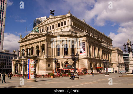 Geschichte-Barock-Oper Stockfoto