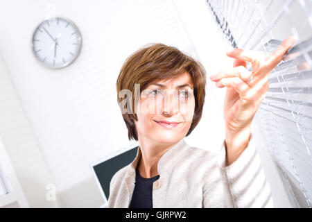 Frau-Menschen-Menschen Stockfoto